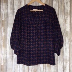 Skies Are Blue Blouse